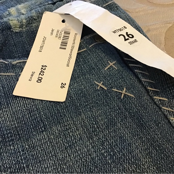 HERE THEY ARE  “JOE’S JEANS” size 26 waist. New with tags, they sell for…$242.00 - Picture 5 of 11